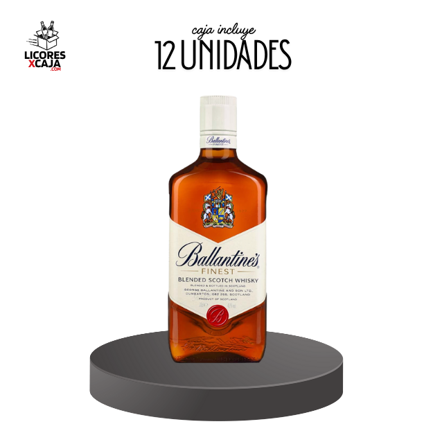 BALLANTINES 750ML - 12 UND