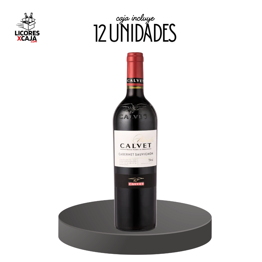 CALVET CABERNET SAUVIGNON 750ML - 12 UND