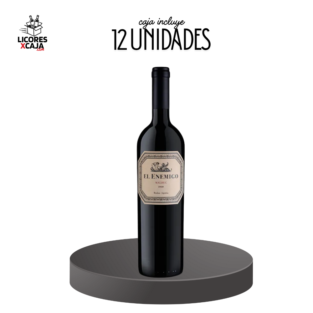 EL ENEMIGO MALBEC 750ML - 12 UND