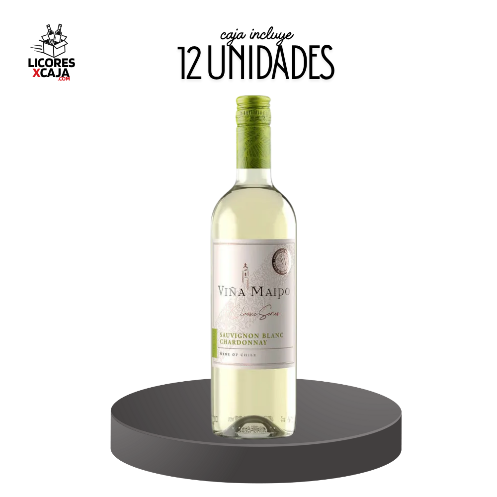 MAIPO SAUVIGNON BLANC  750ML - 12 UND