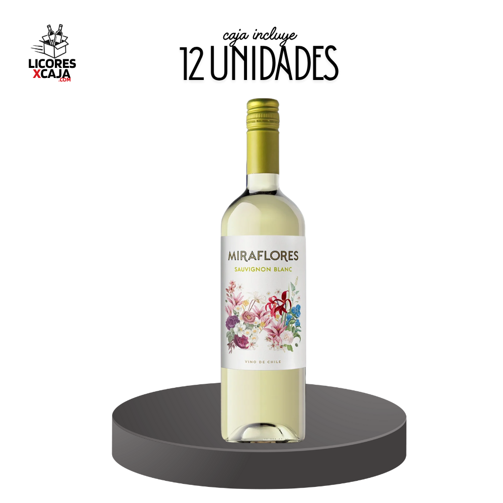 MIRAFLORES SAUVIGNON BLANC 750ML - 12 UND