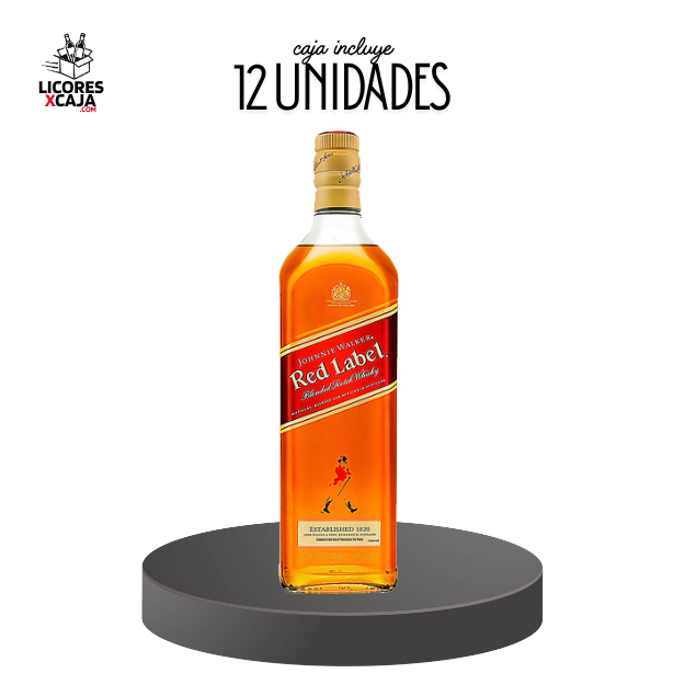 RED LABEL 750ML - 12 UND