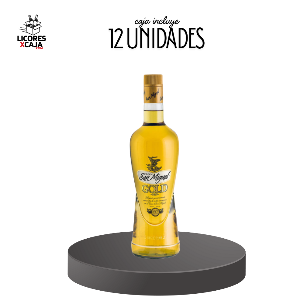 RON SAN MIGUEL 750ML - 12 UND